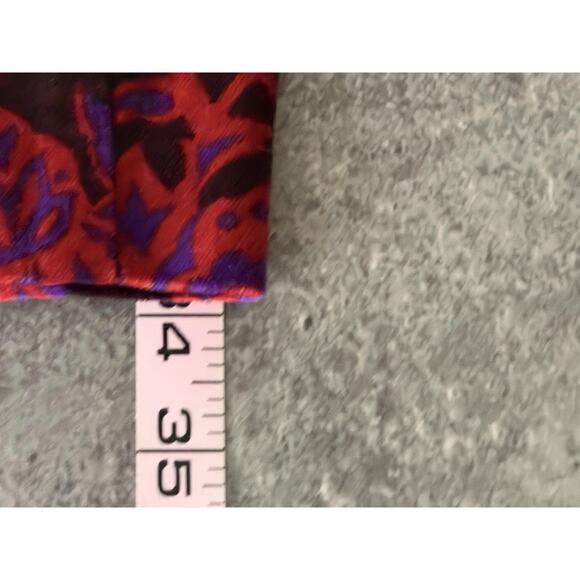 Anthropologie Velvet Pants Womens 0 Boho Essential Slim Floral Ankle Jewel Tone - Picture 15 of 16